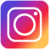 A stylized camera icon inside a square with rounded corners, featuring a background gradient from purple to pink to red to yellow that travels from the top left corner to the bottom right corner.